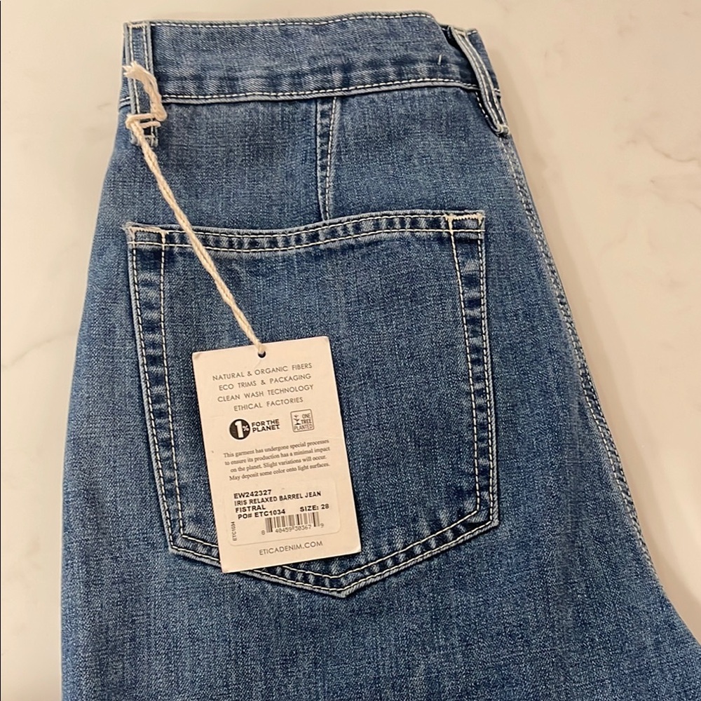 Etica Iris Relaxed Barrel Leg Jeans